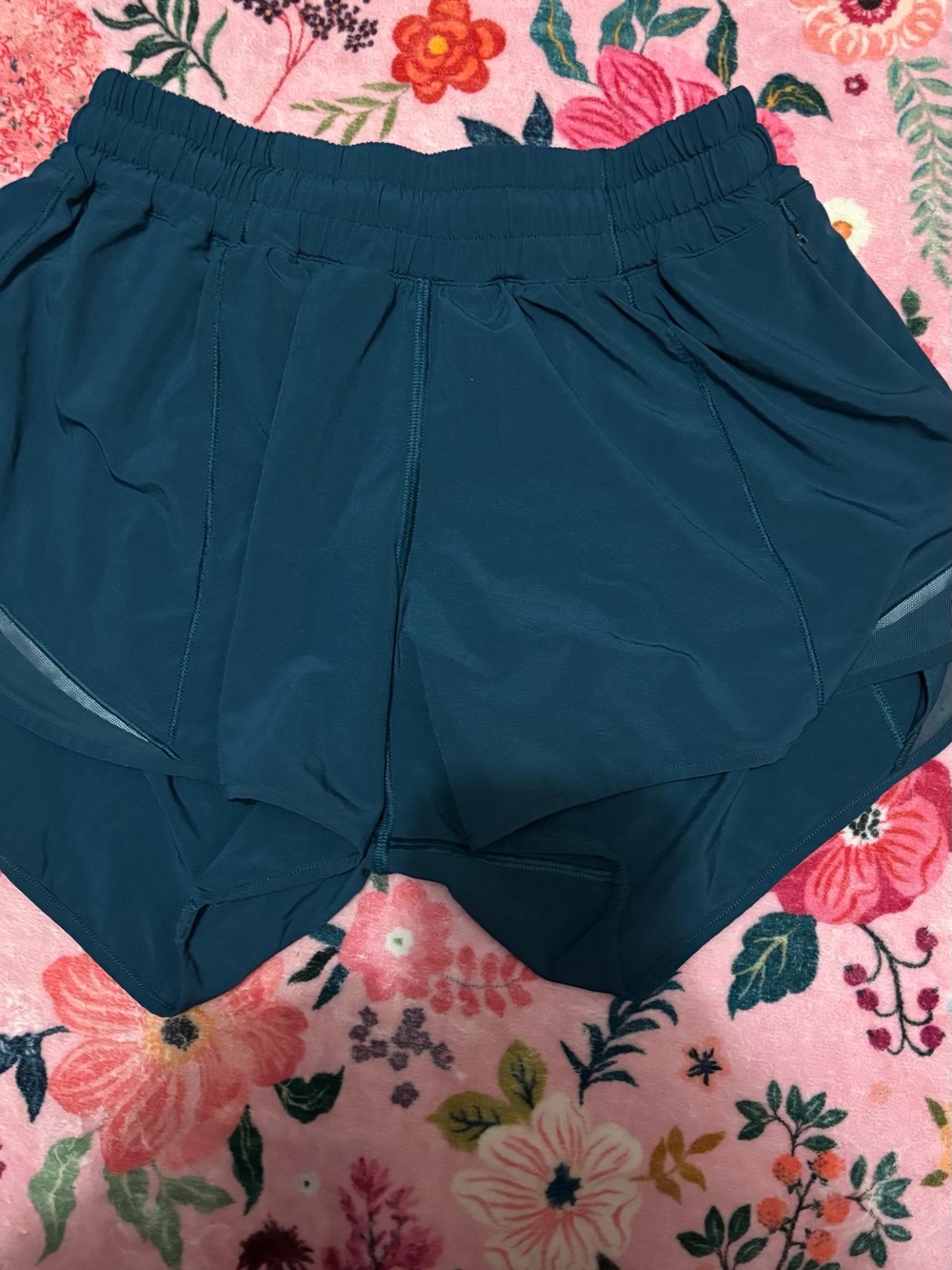 lululemon athletica Teal Athletic Shorts